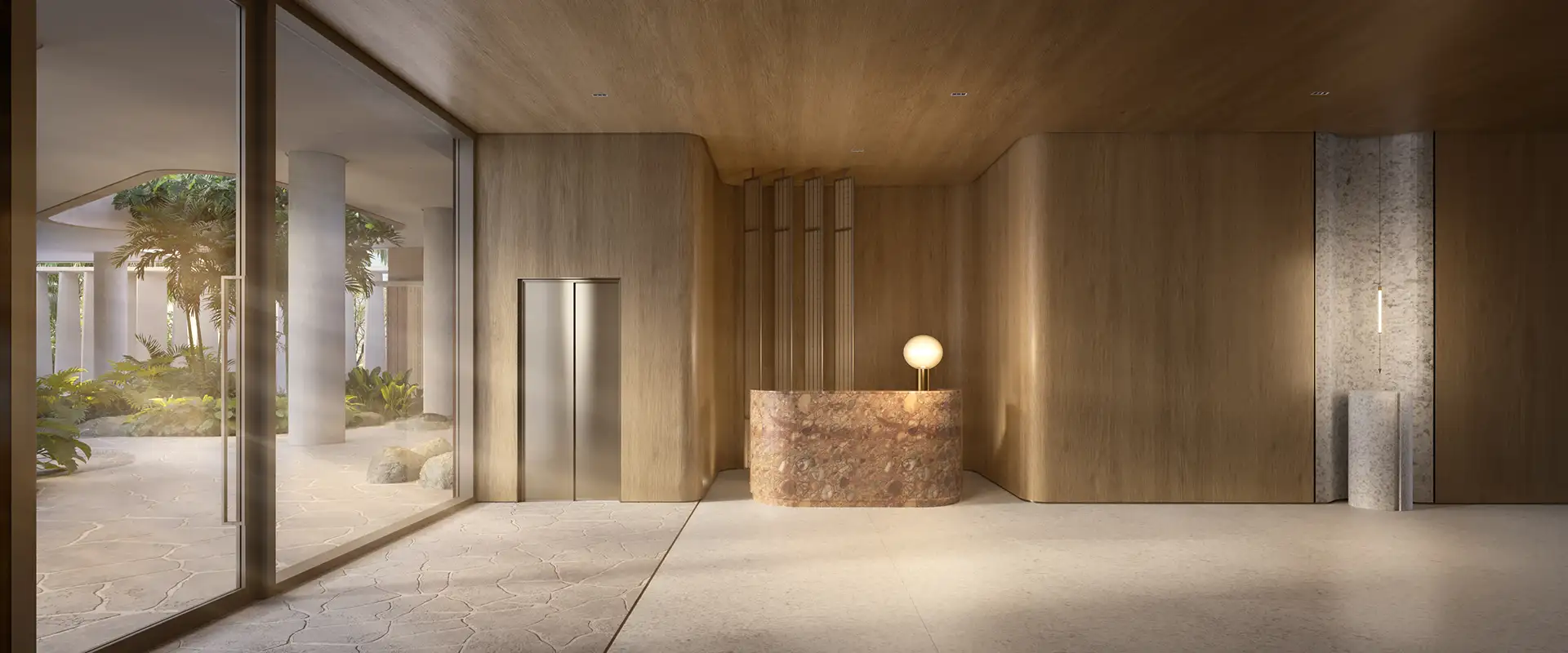 Lobby com concierge · Granoscar Ibirapuera