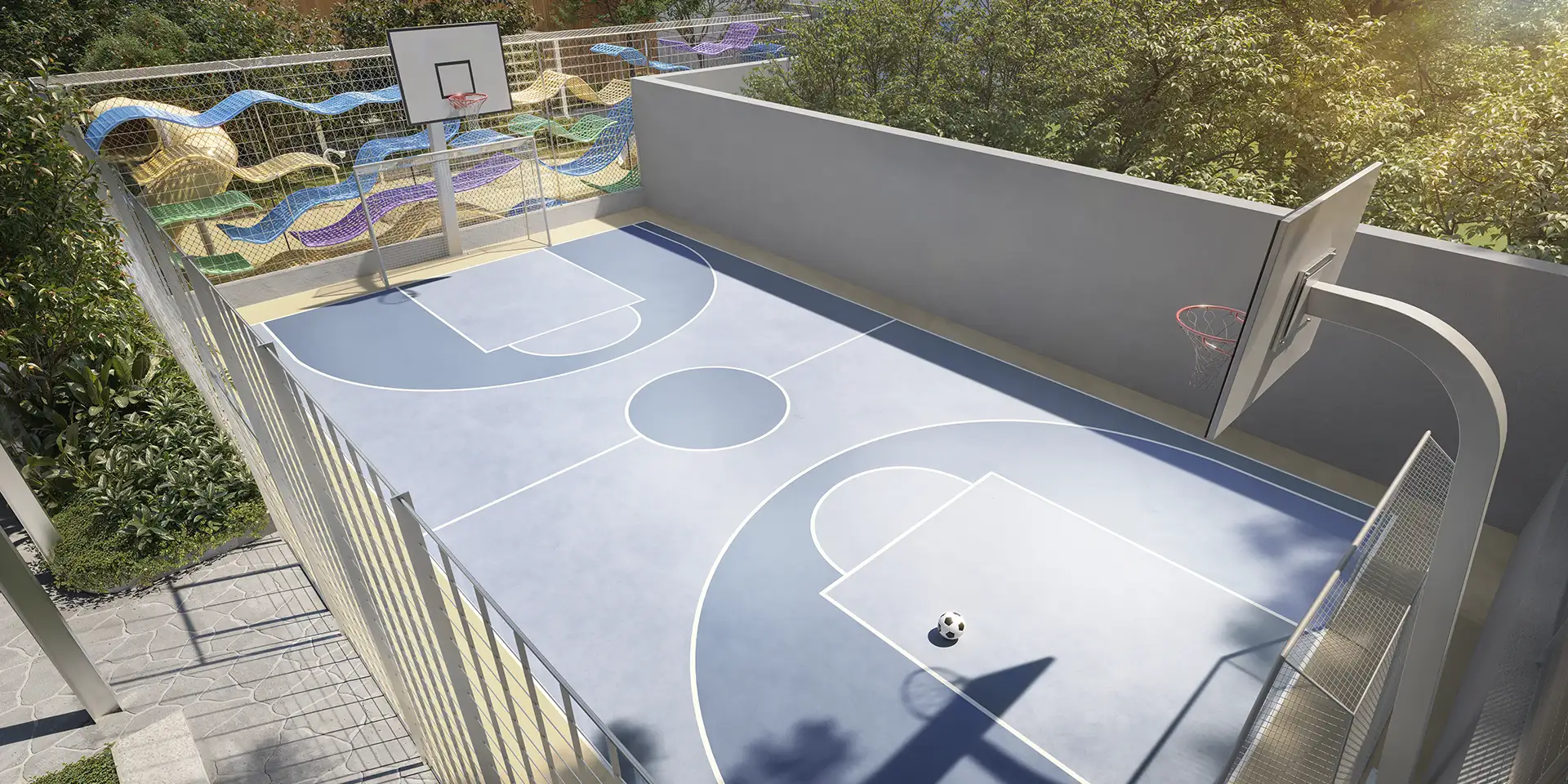Quadra recreativa · Granoscar Ibirapuera